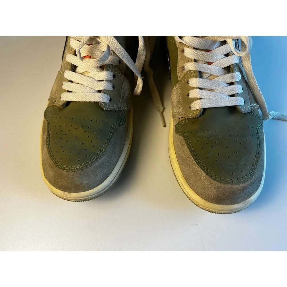 Nike Air Jordan 1 Low SE Craft Sky J Olive Celadon Black Sneaker FD6819-300 Sz 8